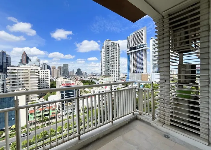 公寓 Near Bts L Prime Sathorn Cbd L Sauna 曼谷