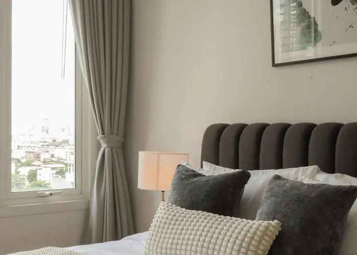 公寓 Near Bts L Prime Sathorn Cbd L Sauna *