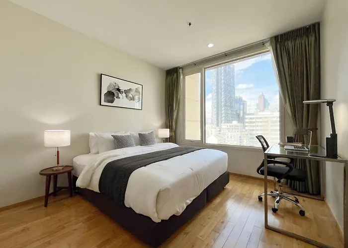 公寓 Near Bts L Prime Sathorn Cbd L Sauna